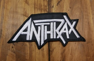 Anthrax Logo Naszywka Haftowana Zespół