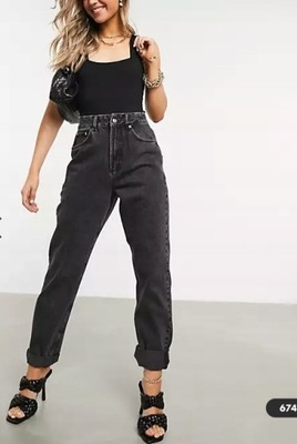 ASO SPODNIE JEANSOWE MOM JEANS 26/32