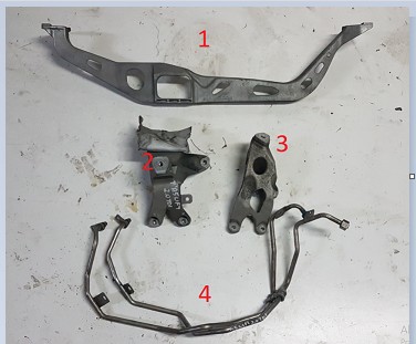 ACCIONAMIENTO TUBOS ACEITES CAJAS DE TRANSMISIÓN AUDI A5 8T  