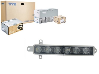 Свет дневные l/p led цвет чёрный citroen berlingo ii c1 c1 ii c3 фото №1