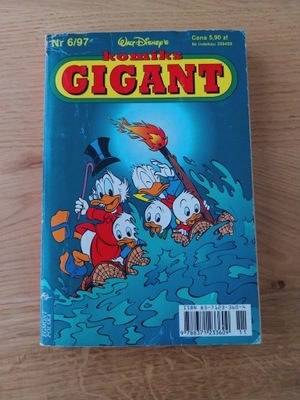 Komiks Gigant 6/97 - 1997r -BDB