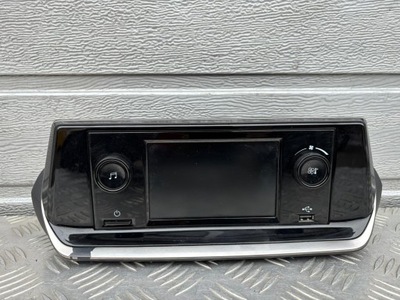 Peugeot 208 ii дисплей екран радіо 9841863880 фото №1