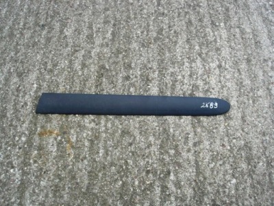 Молдинг крыла левый задняя seat ibiza 6l3853535b + фото №1