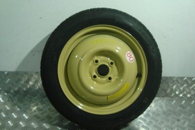 RATAS ATSARGINIS RATAS LAIKINAS ATSARGINIS RATAS T135/80R15 JAZZ III 08-15 KAIP NOWE 