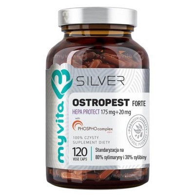 MYVITA Complex Ostropest Forte 175 mg Silver 120 kaps.