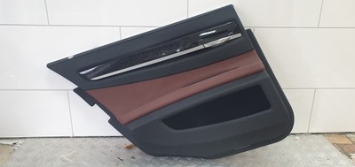 Bmw 7 f01 обивка дверь левый задняя обшивка фото №1