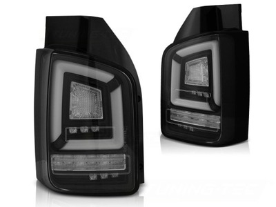 FAROS DIODOWE VW T5 10-15 BLACK COMPLETO DIODO LUMINOSO LED DTS  