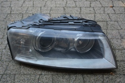 Лампа передняя правая ксенон audi a8 d3 long przed lift фото №1