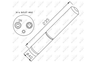 SAUSINTUVAS KONDICIONAVIMO TINKA DO: CITROEN C4 AIRCROSS, C-CROSSER, C-CRO 