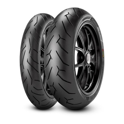 PIRELLI DIABLO ROSSO II 120\/70ZR17 + 190\/50ZR17 фото