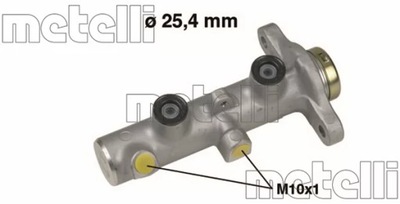 202-652 BOMBA DE FRENADO NISSAN X-TRAIL 2,0-2,5 4X4 01  