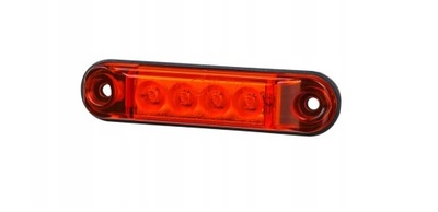 ФАРА ГАБАРИТНАЯ SLIM КРАСНАЯ LED (СВЕТОДИОД ) LD 2329