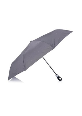 OCHNIK Składany szary parasol damski PARSD-0012-91