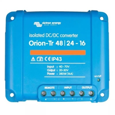 ПЕРЕТВОРЮВАЧ АВТОМОБІЛЬНА VICTRON ENERGY ORIONTR 482416A 380 W (ORI482441110