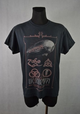 Led Zeppelin UK Tour 1971 Koszulka Retro L