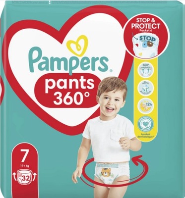 Pampers Pants 7 32 szt. Pieluchomajtki