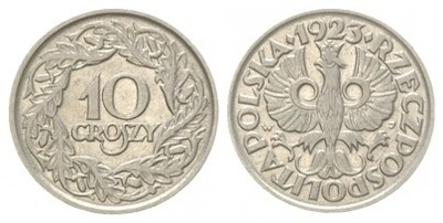 10 groszy (1923) - GG Obiegowe