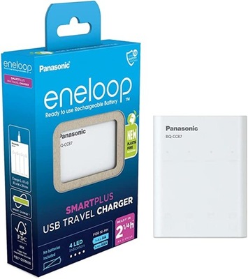 ENELOOP ŁADOWARKA USB Z FUNKJĄ POWERBANKU BQ-CC87