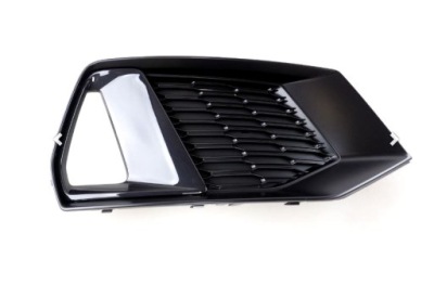 Решітка заглушка бампера права audi a7 c8 sline фото №1