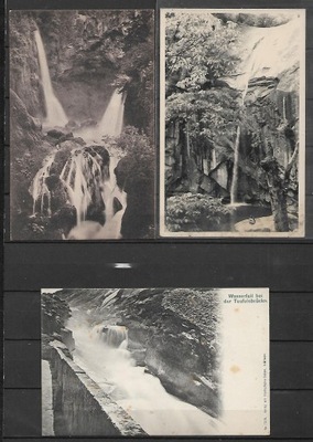 ZESTAW POCZTÓWEK WODOSPADY NR 2