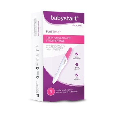 BabyStart FertilTime test owulacyjny strumieniowy testy owulacyjne 5 szt
