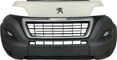 Peugeot boxer ii бампер róg капот перед решётка радиатора фото №1