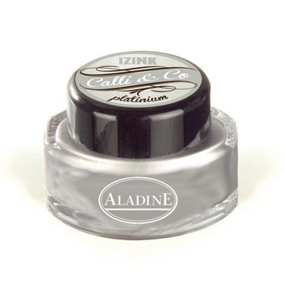 Tusz do kaligrafii Aladine srebrny 15 ml