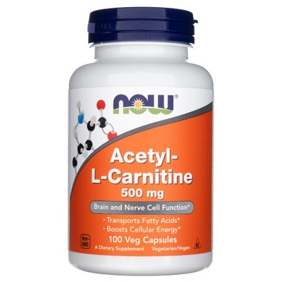 Acetyl L-Karnityna Now Foods Odchudzanie Mózg 100k