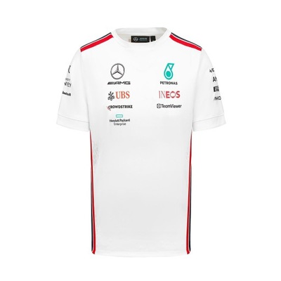 Koszulka męska Team biała Mercedes AMG F1 (XXL)