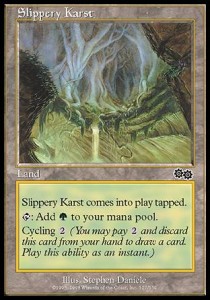 Slippery Karst Urza's Saga