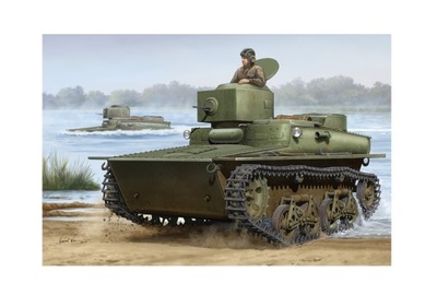 Radziecki Czołg T37 Amphibious model Trumpeter