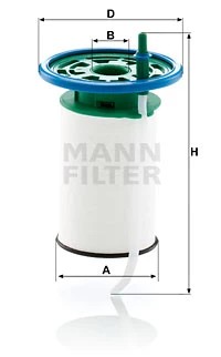 PU7015/MAN FILTRO COMBUSTIBLES  