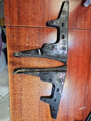 Направляющая бампера левый правый задняя kpl audi a6 c6 kombi 4f9807453 фото №1