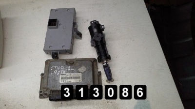 2002 fiat stilo ecu 0281010337 55181457 фото №1