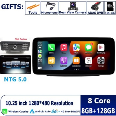 ANDROID 13 GPS PARA MERCEDES GASOLINA KLASY B W245 W246 B180 B200 B220 B250 B260  