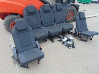 Сидіння заднє сидіння задня ремені 2 3 drugi trzeci ряд комплект peugeot 5008 i фото №1