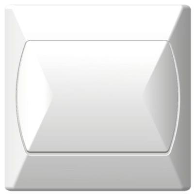 OSPEL AKCENT Łącznik pojedynczy biały ŁP-1A/00