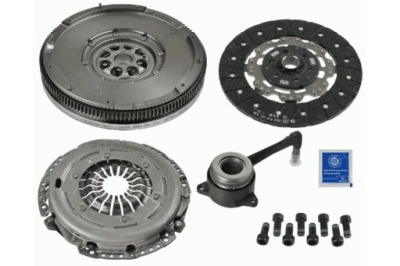 Сцепление с колесом двухмассовый маховик с loz гидравлический sachs 2290 601 070 фото №1