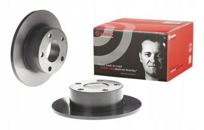 ГАЛЬМІВНІ ДИСКИ ГАЛЬМІВНІ ЗАД BREMBO DO AUDI 100 2.6 2.8