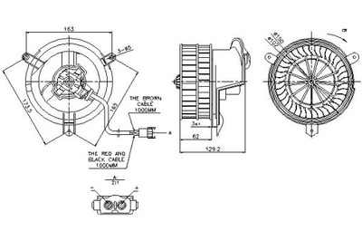 NISSENS SOPLADOR MERCEDES 190 (W201) 1.8-2.6 10.82  