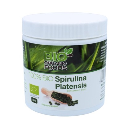 BIO Spirulina Bio Organic Foods tabletki 300 g