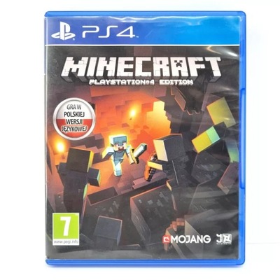 MINECRAFT PLAYSTATION 4 EDITION GRA W POLSKIEJ WERSJI JĘZYKOWEJ