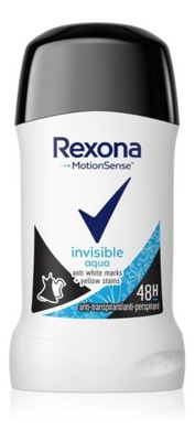 Rexona Invisible Dezodorant damski Aqua 40ml