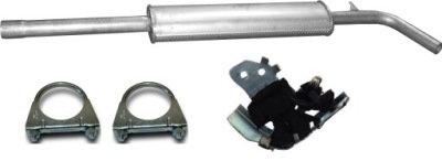 Renault megane ii cc 1.6 2002- гаситель средний фото №1