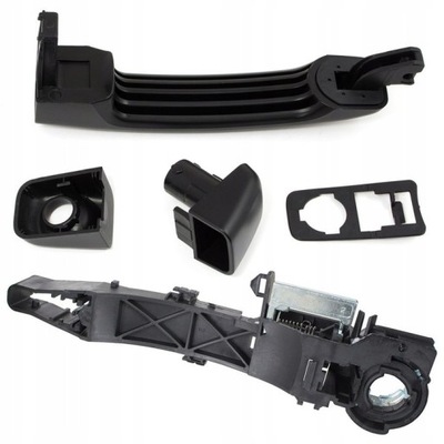 Ручка + кронштейн дверь правый перед renault master opel movano фото №1