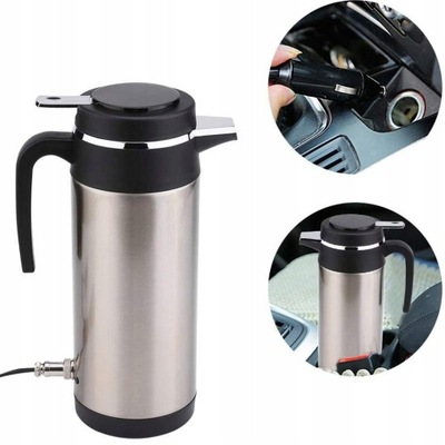 TETERA AUTO TAZA 1.2L 12V 24V NEGRO  