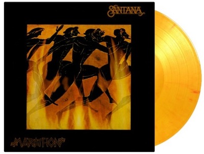 SANTANA Marathon Limited Edition (Yellow/Red/Orange Marbled) LP WINYL MOV