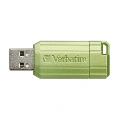 Verbatim USB flash disk, USB 2.0, 64GB, Store,N,Go PinStripe, zielony,