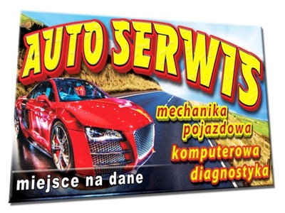 BANER АВТО СЕРВИС WULKANIZACJA MECHANIKA POJAZDOWA ЗАМЕНА ШИН DIAGNOSTYKA фото