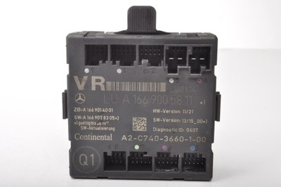 Mercedes w176 модуль дверь a1669005811 фото №1